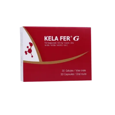 XEN KELA FER G 30 GELULES
