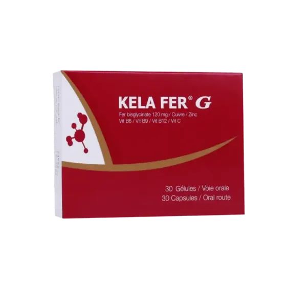 XEN KELA FER G 30 GELULES