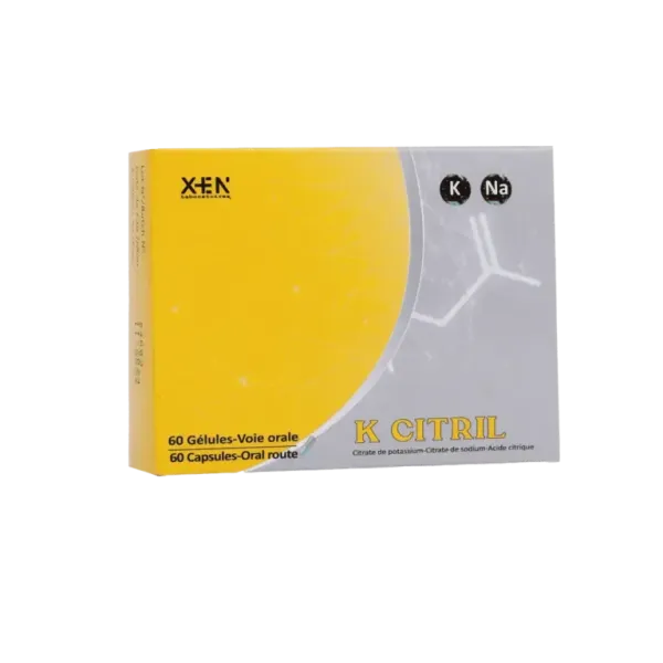 XEN K CITRIL 60 GELULES