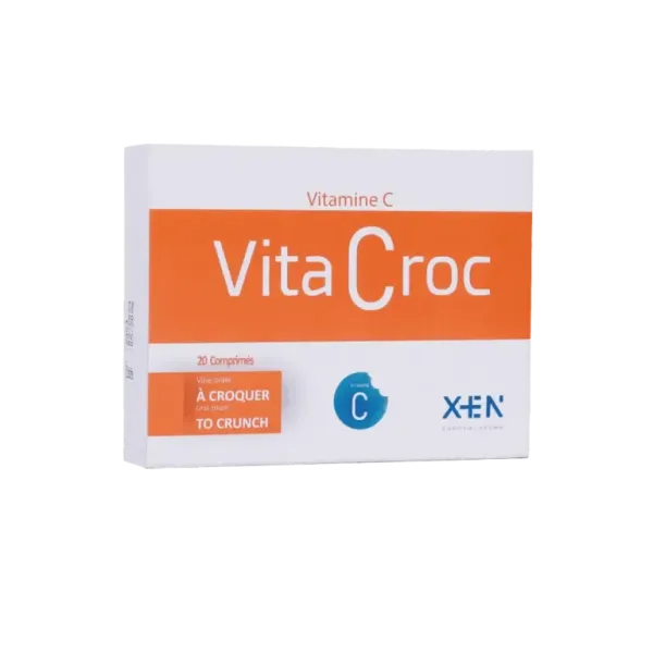 XEN VITA CROC VITAMINE C 20 COMPRIMES A CROQUER